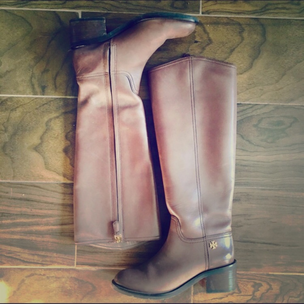 Tory Burch Leather Boots